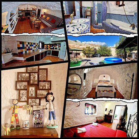 Casa Cueva Cascamorras "Capricho Andaluz" Baza Exteriör bild