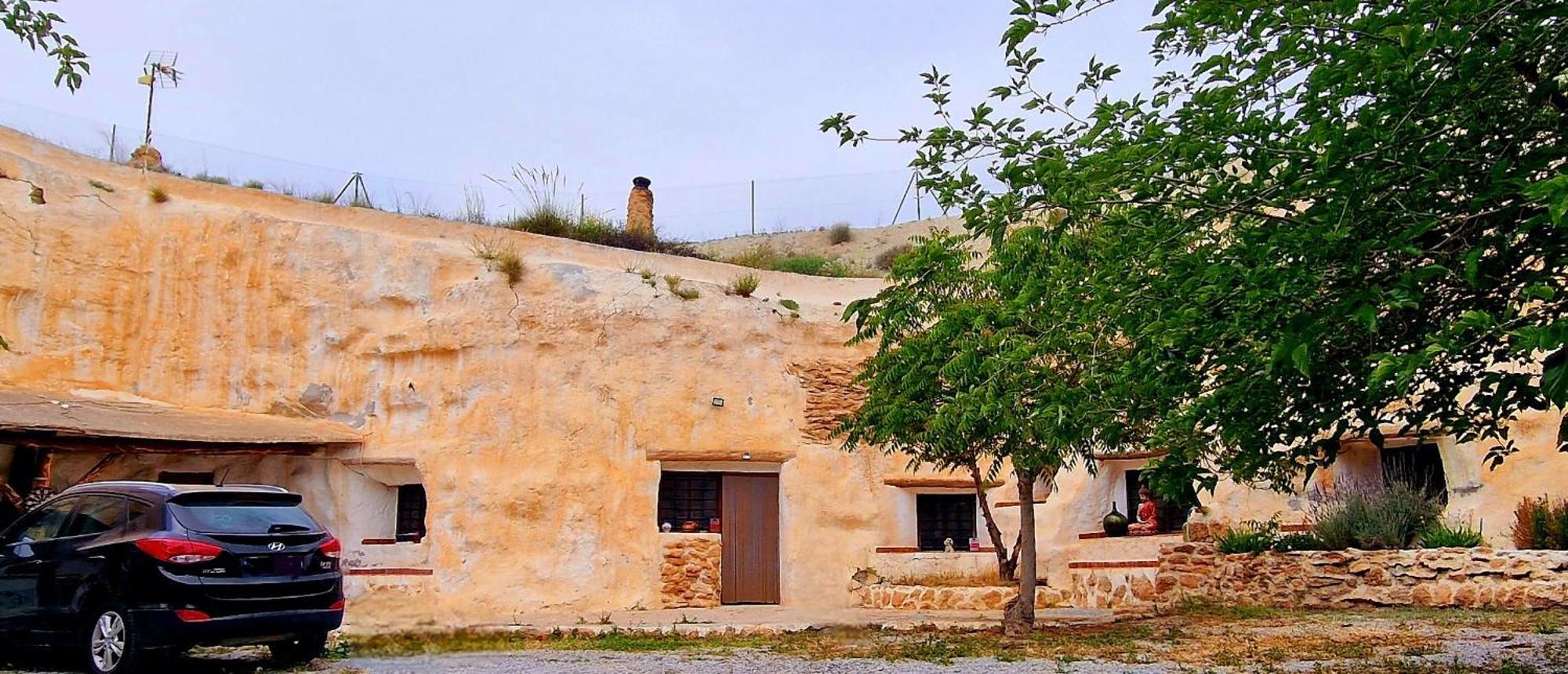 Casa Cueva Cascamorras "Capricho Andaluz" Baza Exteriör bild