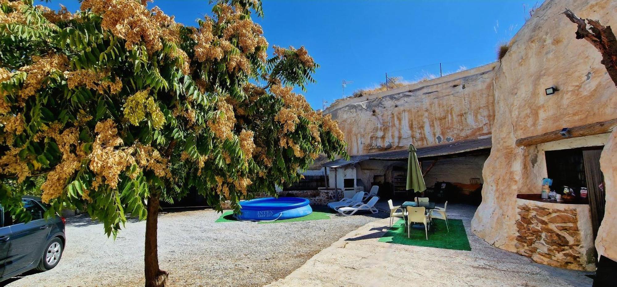 Casa Cueva Cascamorras "Capricho Andaluz" Baza Exteriör bild