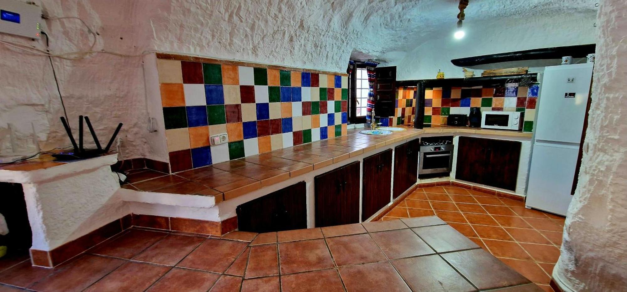 Casa Cueva Cascamorras "Capricho Andaluz" Baza Exteriör bild