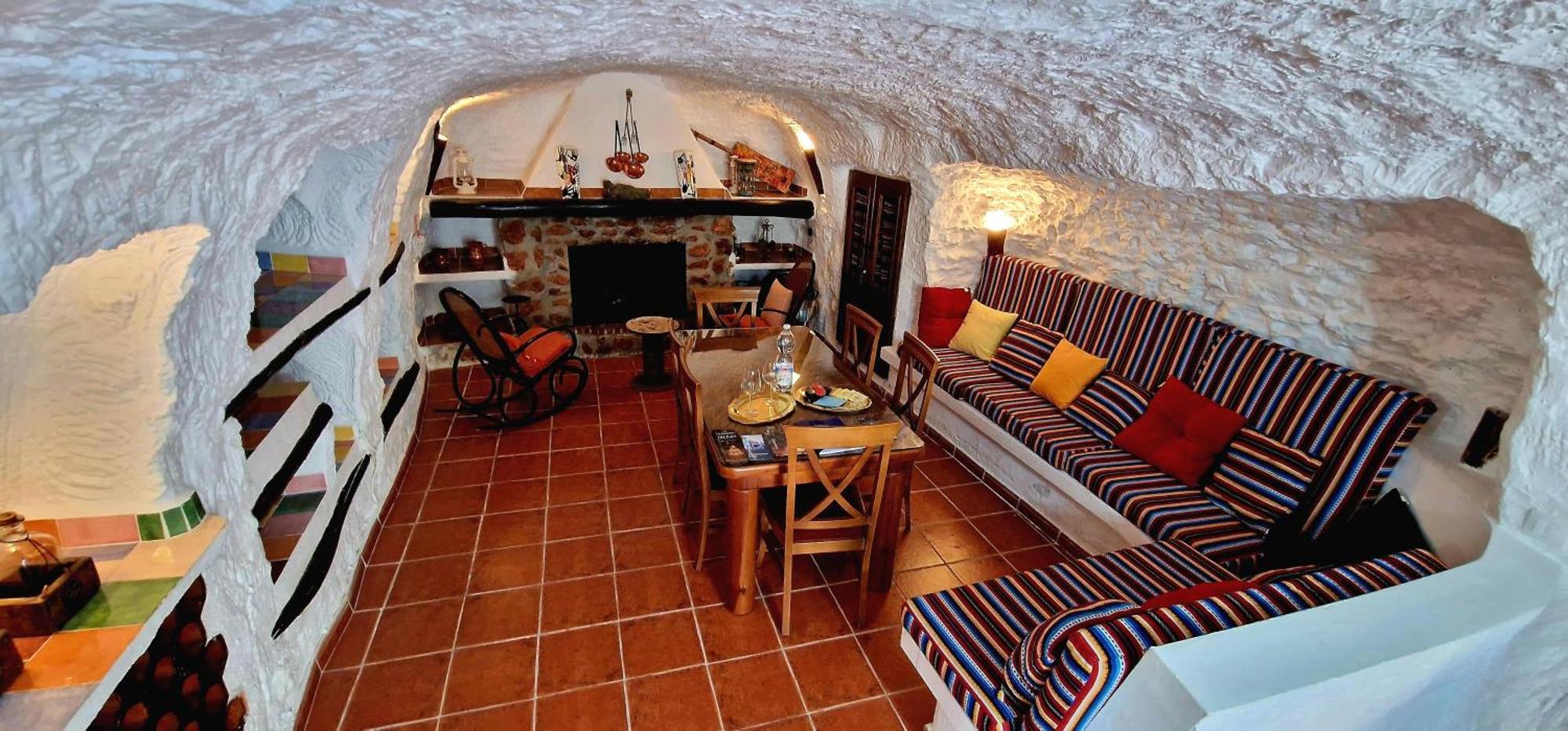 Casa Cueva Cascamorras "Capricho Andaluz" Baza Exteriör bild