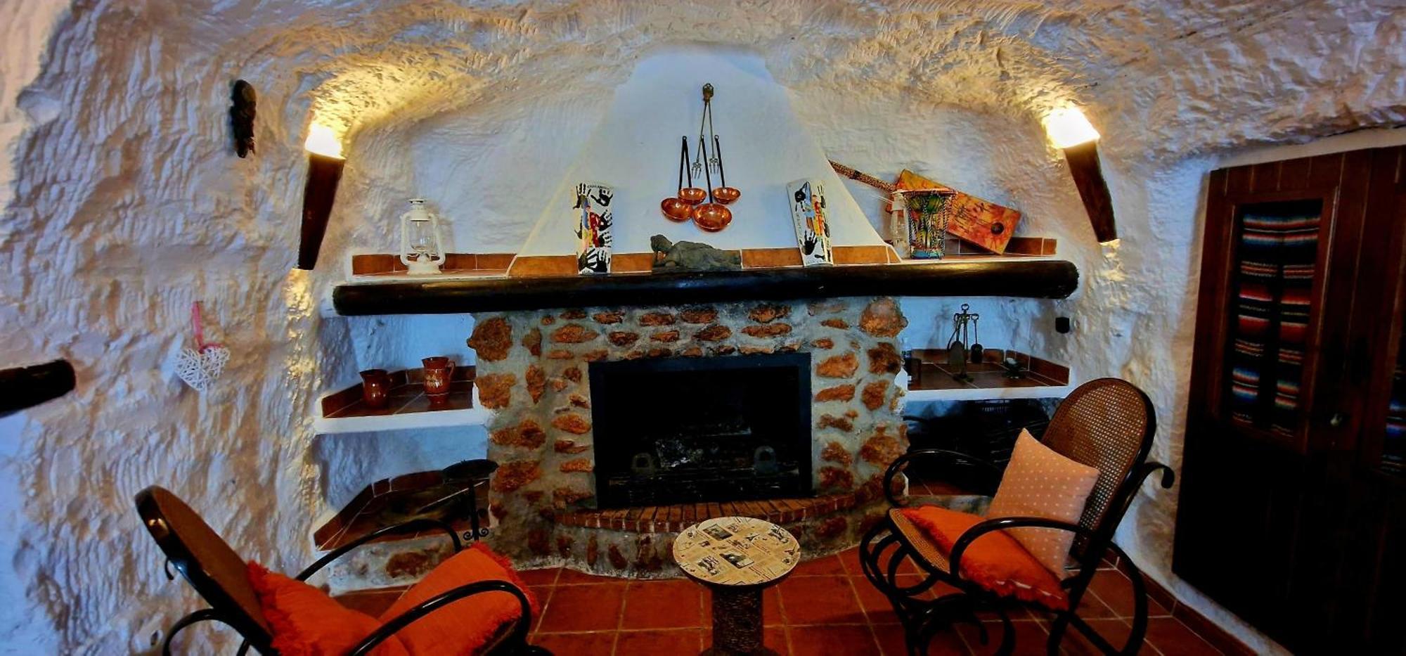Casa Cueva Cascamorras "Capricho Andaluz" Baza Exteriör bild